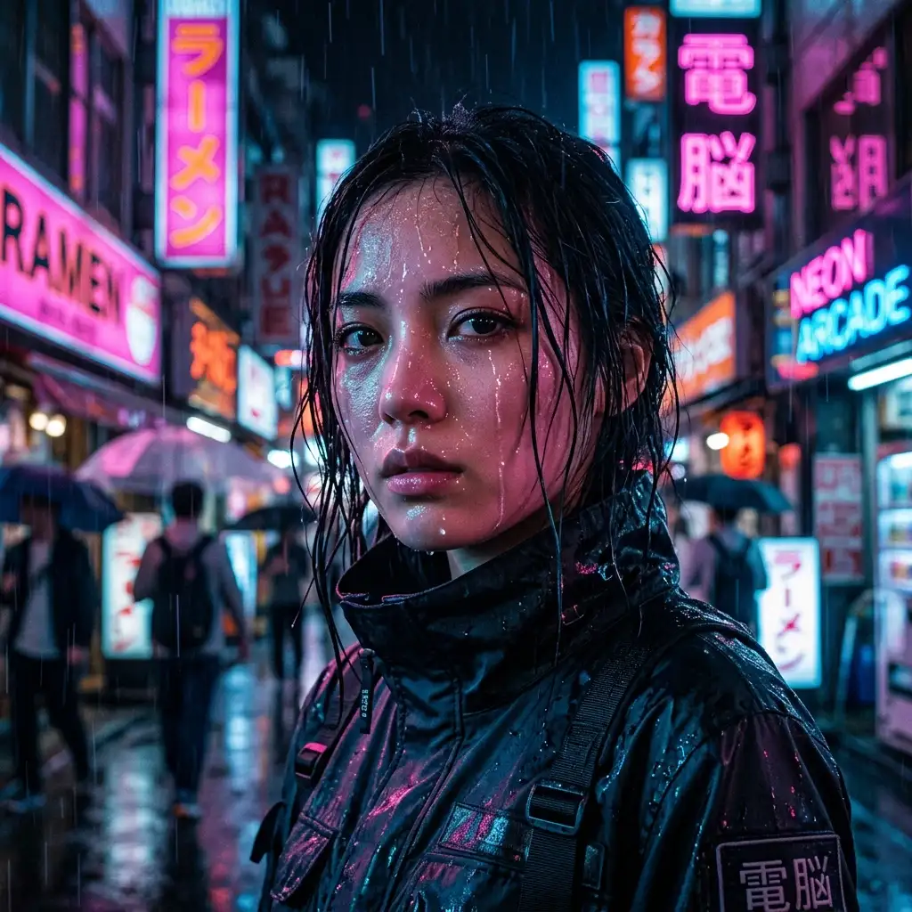 Portret Neon